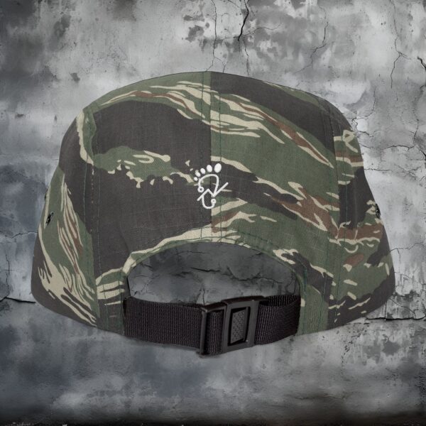 Outdoor 5 Panel Cap with Squatch Embroidery, Camping Hat - Image 6