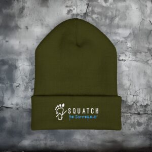 Embroidered Squatch Adventure Beanie