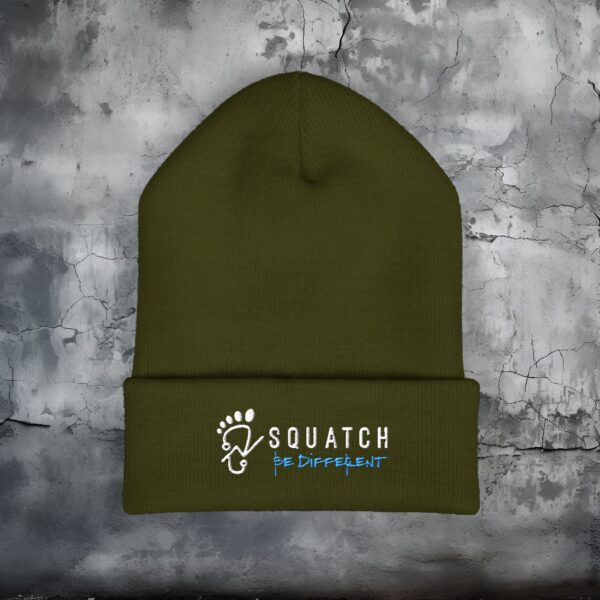 Embroidered Squatch Adventure Beanie