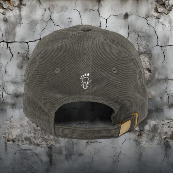 Vintage Corduroy Embroidered Squatch Hat - Image 10