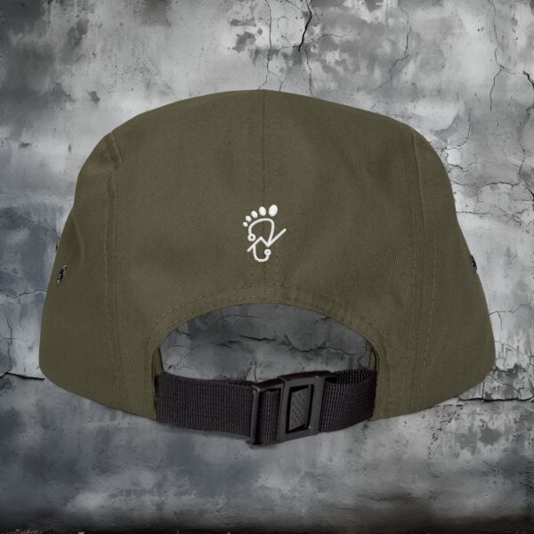 Outdoor 5 Panel Cap with Squatch Embroidery, Camping Hat - Image 4