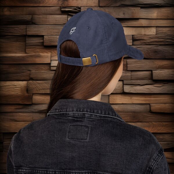 Vintage Corduroy Embroidered Squatch Hat - Image 15
