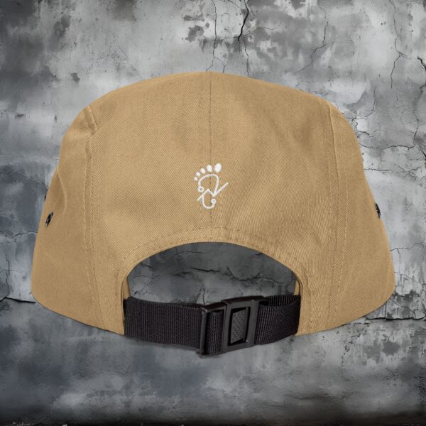 Outdoor 5 Panel Cap with Squatch Embroidery, Camping Hat - Image 2