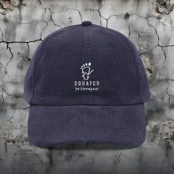 Vintage Corduroy Embroidered Squatch Hat - Image 13